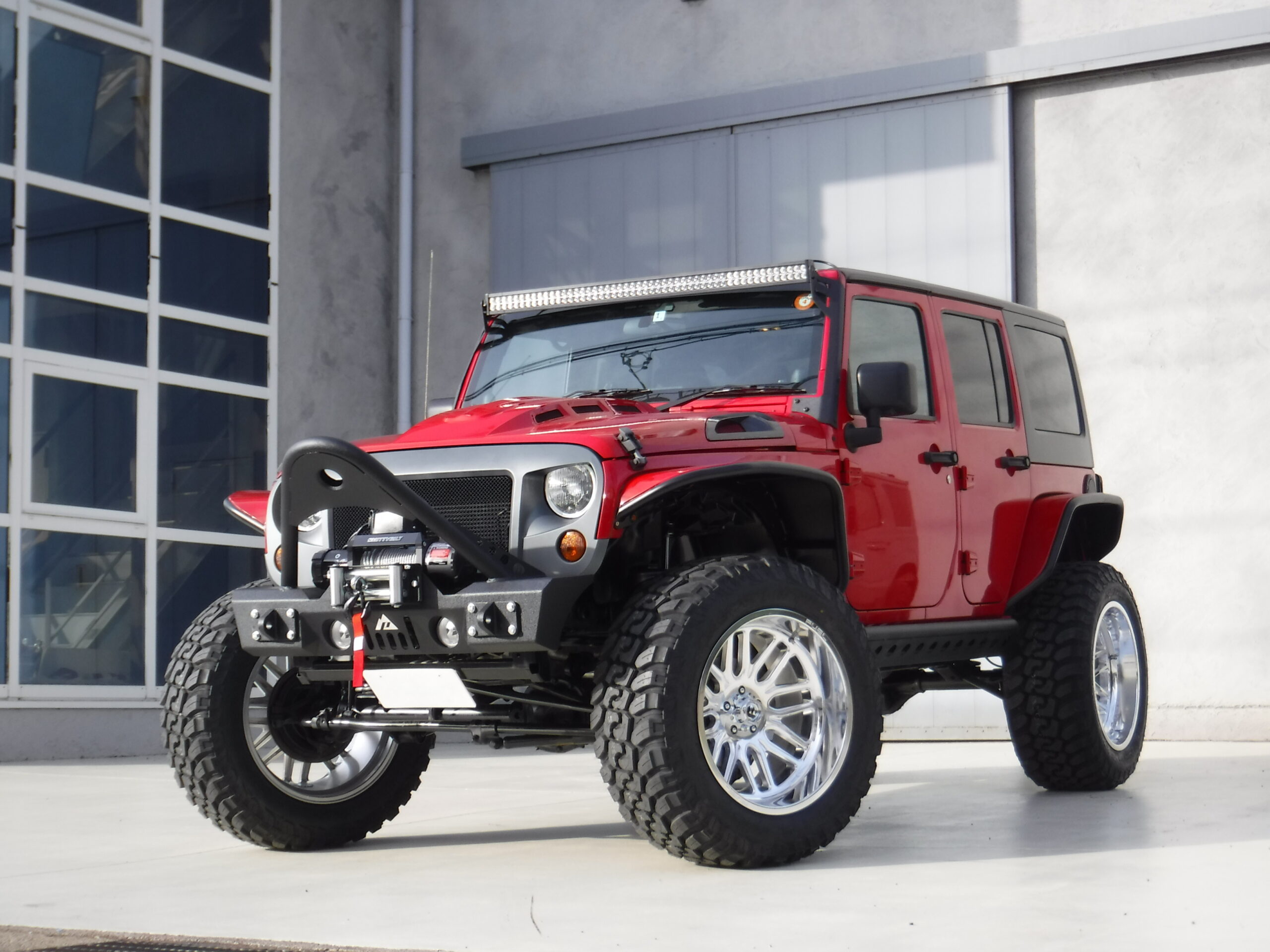 JEEP JK ラングラー 4ドア アンリミテッド フラット フェンダー