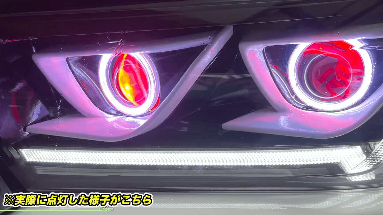 ハイラックス_りきさん_ヘッドライト2