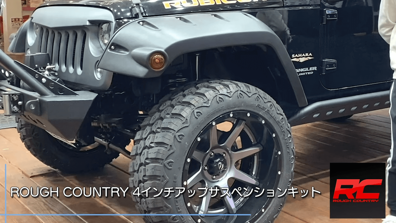 カスタム紹介】大外径タイヤと相性抜群｜JEEPJKラングラーUnlimited 