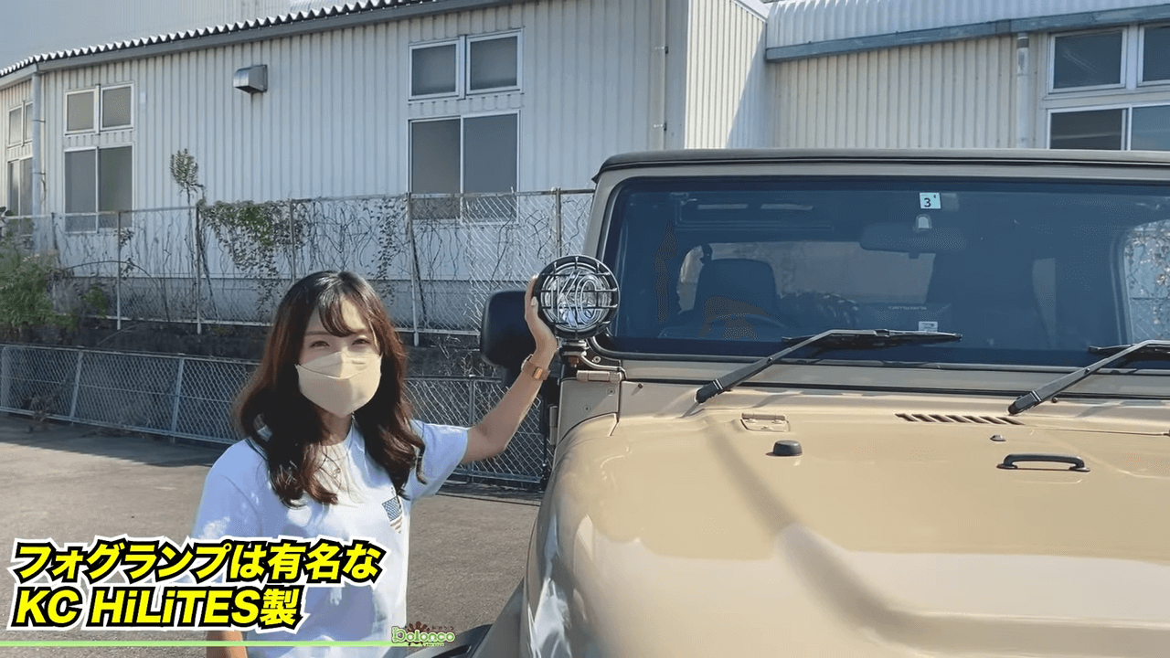 カスタム紹介】JEEP TJラングラーをベージュに全塗装｜珍しいPROCOMPのスティンガーバンパーも取り付けてみた！