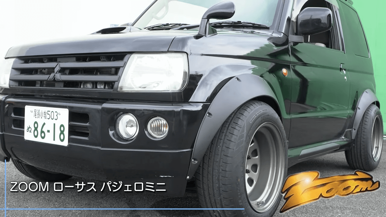 カスタム紹介】パジェロミニを普通車登録してブラック塗装＆ワイドカスタムしてみた！