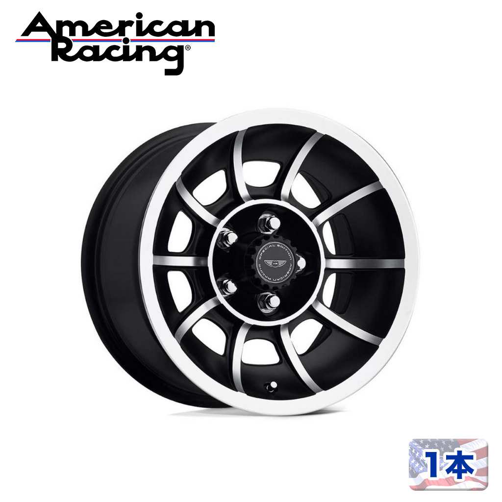 【American Racing （アメリカンレーシング）日本販売代理店】 15インチアルミホイール 1本 汎用 VN47 VECTOR  15×8.5J 5H 114.3 +6 CB86