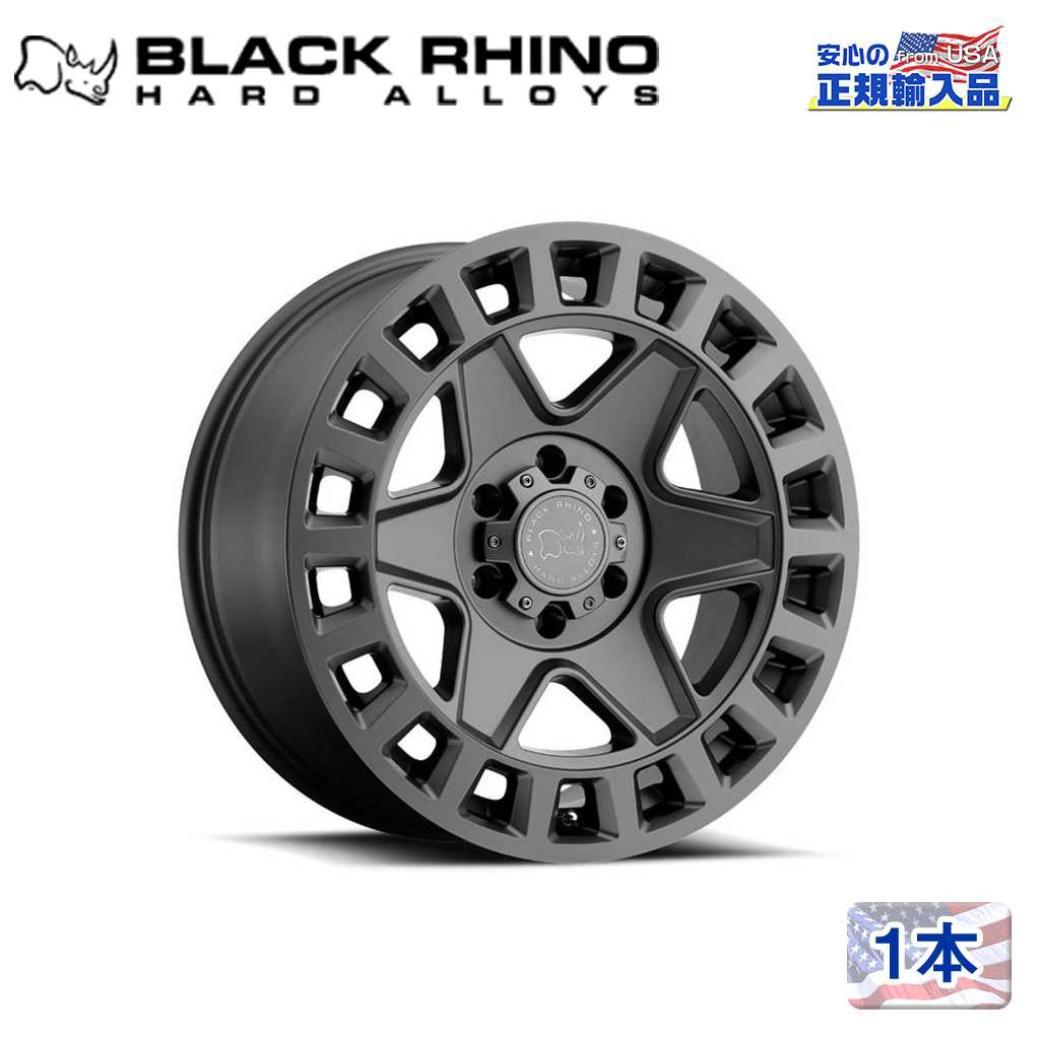 Black Rhino (ブラックライノ)正規代理店】 17インチアルミホイール 1本 YORK 17×8J 5H120 +35 CB76 汎用 /  オフロード車のカスタムパーツなら【dolonco】【公式】