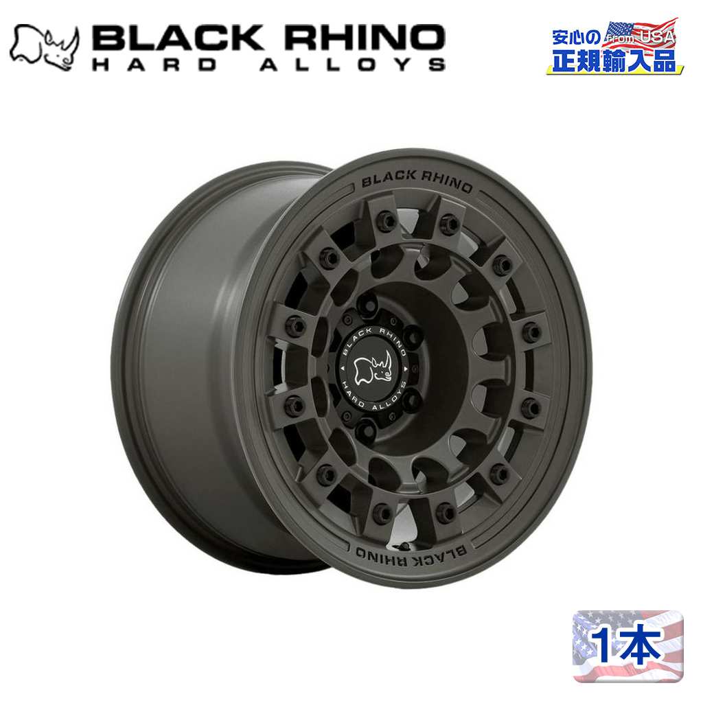 Black Rhino (ブラックライノ) 正規代理店】 17インチアルミ