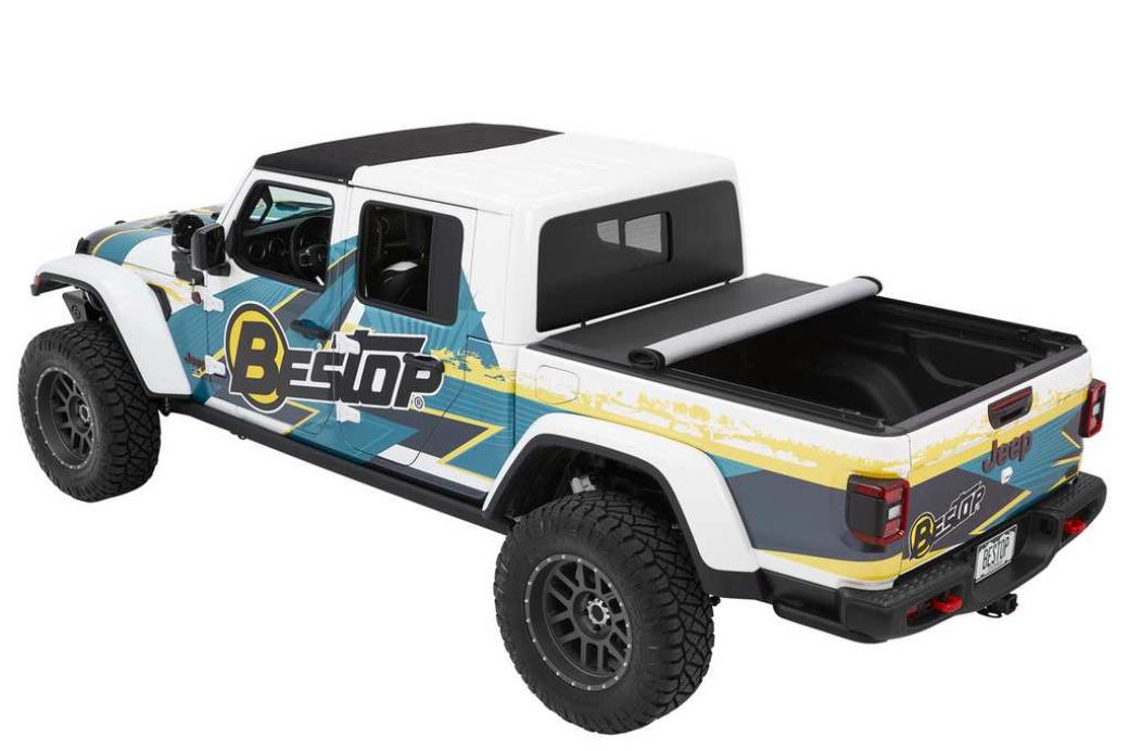 【BESTOP(ベストップ)正規輸入代理店】 EZ-ROLL ソフトトノカバー ブラックダイヤモンド Jeep GLADIATOR ジープ