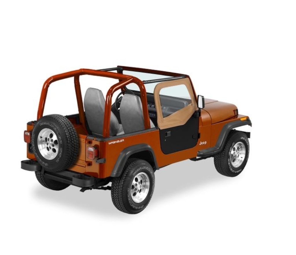 【BESTOP(ベストップ)正規輸入代理店】 アッパー ハーフドア スチールハーフドア用 JEEP ジープ YJ ラングラー 1988～1995年