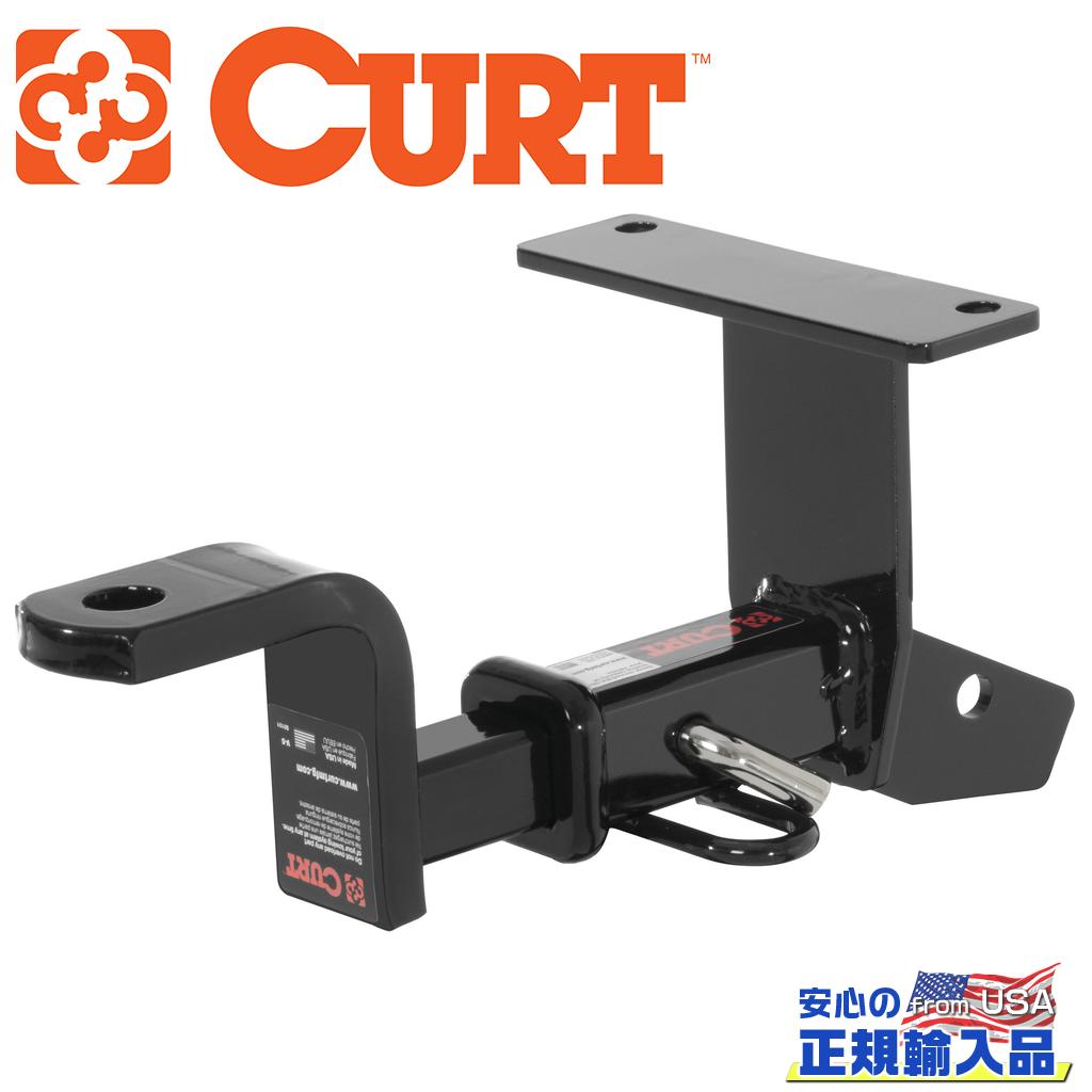 【CURT (カート)正規代理店】 Class 1 ヒッチメンバー 3/4インチ穴 ボールマウント付き レシーバーサイズ 1.25インチ 牽引