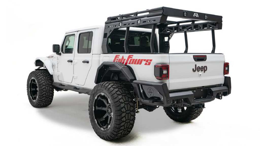 FAB FOURS(ファブフォース)正規輸入品】 リアバンパー Jeep GLADIATOR