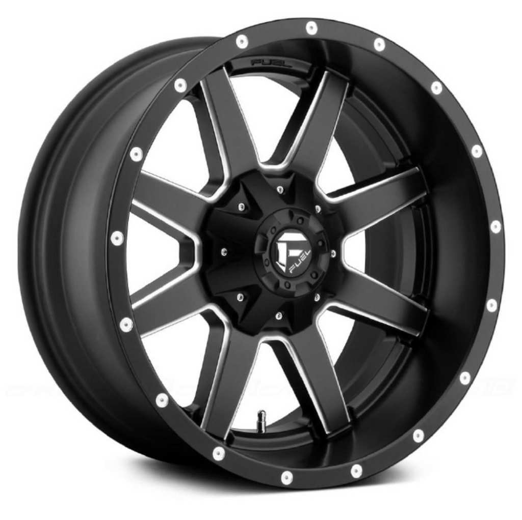 FUEL OFFROAD（フューエルオフロード）正規輸入総代理店】 17インチアルミホイール 1本 汎用 D538 MAVERICK マーベリック  マットブラックミルド 17×6.50 8H 210 +116 CB154.3 / オフロード車のカスタムパーツなら【dolonco】【公式】