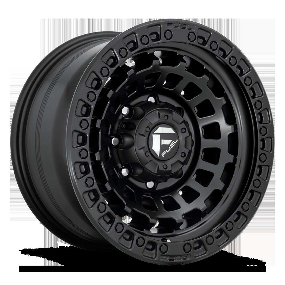 FUEL OFFROAD (フューエルオフロード) 正規代理店】 17インチ アルミホイール 1本 D633 ZEPHYR マットブラック 17×9J  5H 127 -12 CB71.6 / オフロード車のカスタムパーツなら【dolonco】【公式】