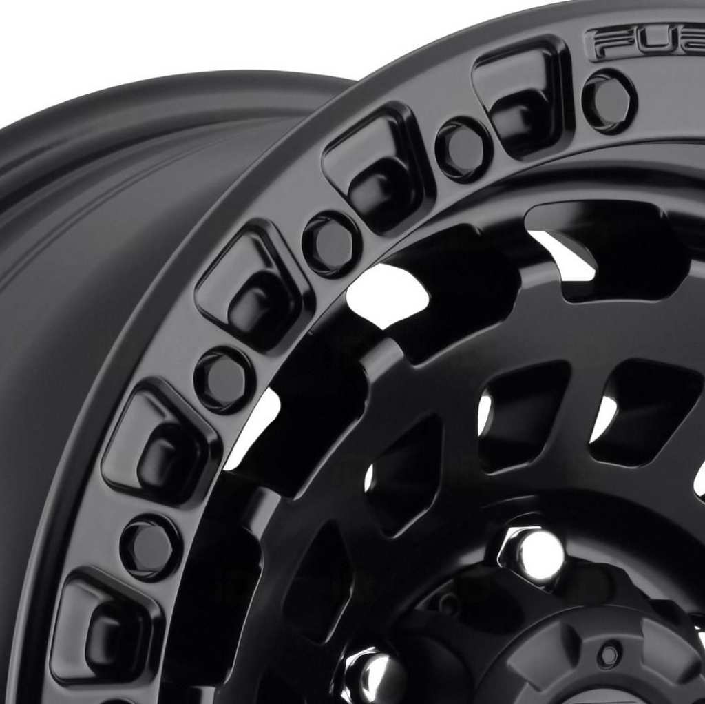 【FUEL OFFROAD（フューエルオフロード）正規輸入総代理店】 18インチアルミホイール 1本 汎用 D633 ZEPHYR ゼファー  マットブラック 18×9 5H 127 +1 CB71.5