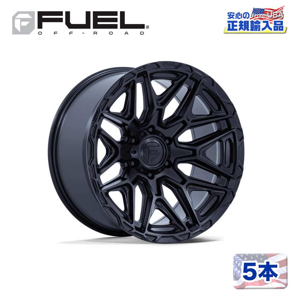 FUEL OFFROAD 正規品】 22インチ アルミホイール 5本 FC885