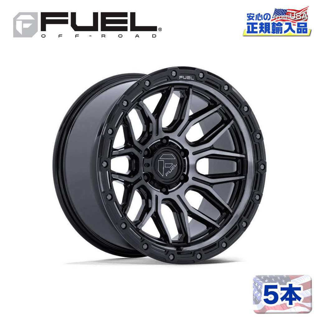 FUEL OFFROAD 正規品】 20インチ アルミホイール 5本 FC881