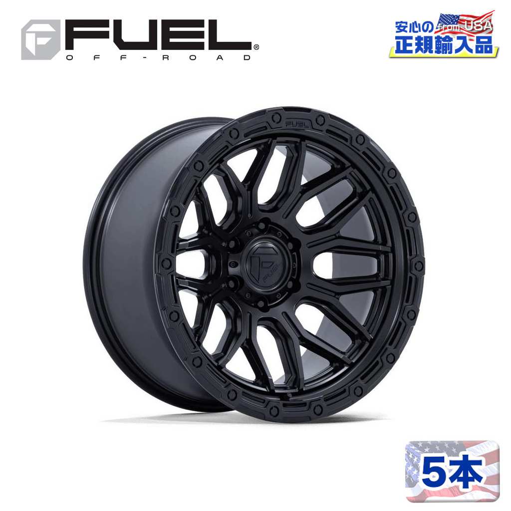FUEL OFFROAD 正規品】 20インチ アルミホイール 5本 FC881