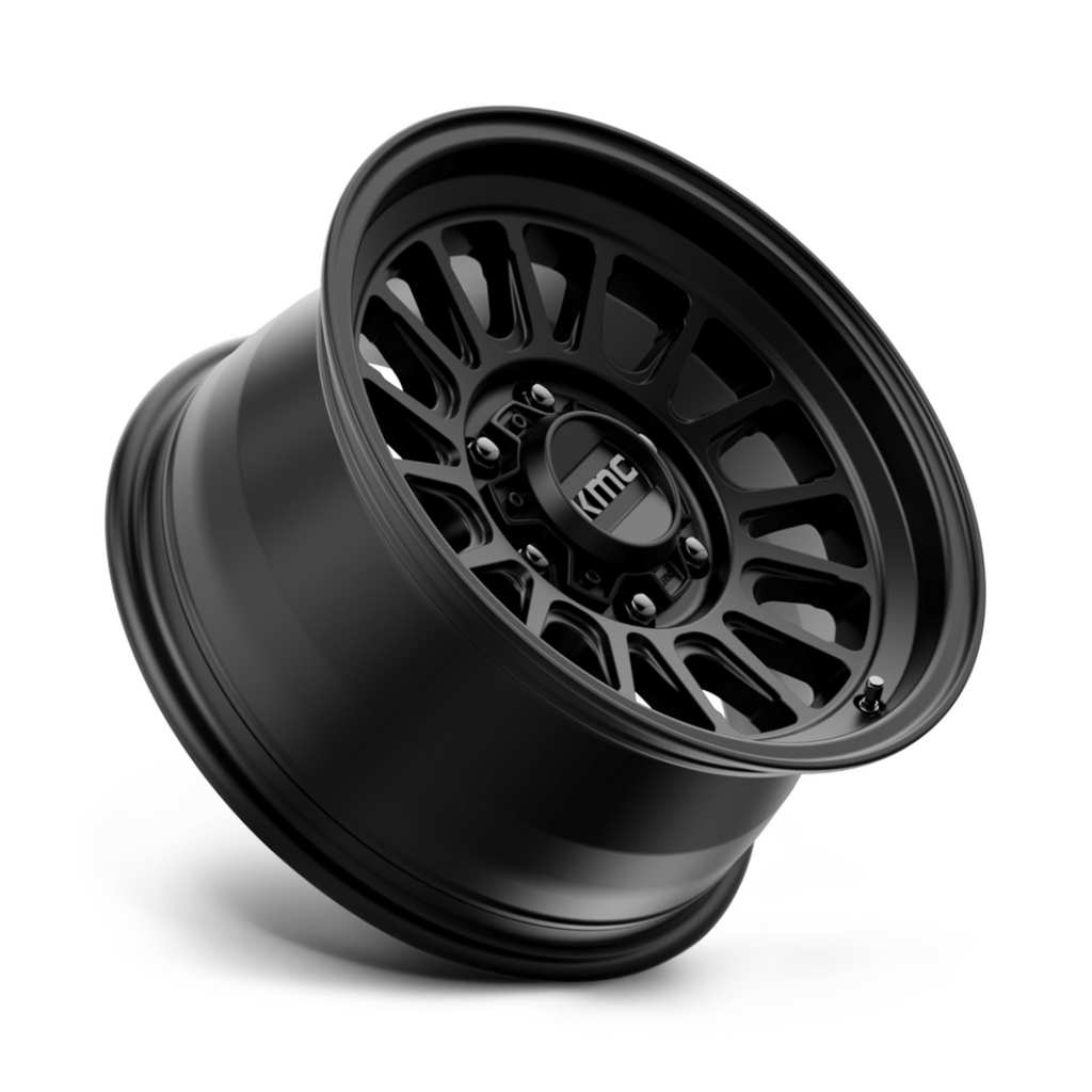 KMC（ケーエムシー）日本販売代理店】 17インチアルミホイール 1本 汎用 KM724 IMPACT OL SATIN BLACK 17×8.5J  6H 139.7 ±0 CB106.1 / オフロード車のカスタムパーツなら【dolonco】【公式】