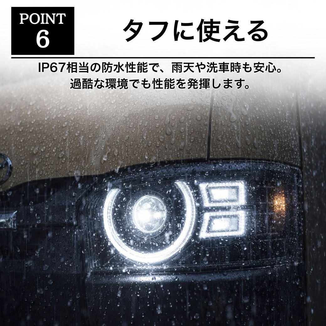 GI☆GEAR(ジーアイ・ギア)販売代理店】光源タイプ フルLEDヘッドライト