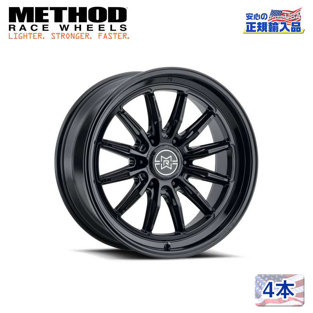 Method Race Wheels (メソッドレース) 正規代理店】22インチアルミホイール 4本セット MR803 グロスブラック 22×10  6H139.7 -18 CB106.25 汎用 / オフロード車のカスタムパーツなら【dolonco】【公式】