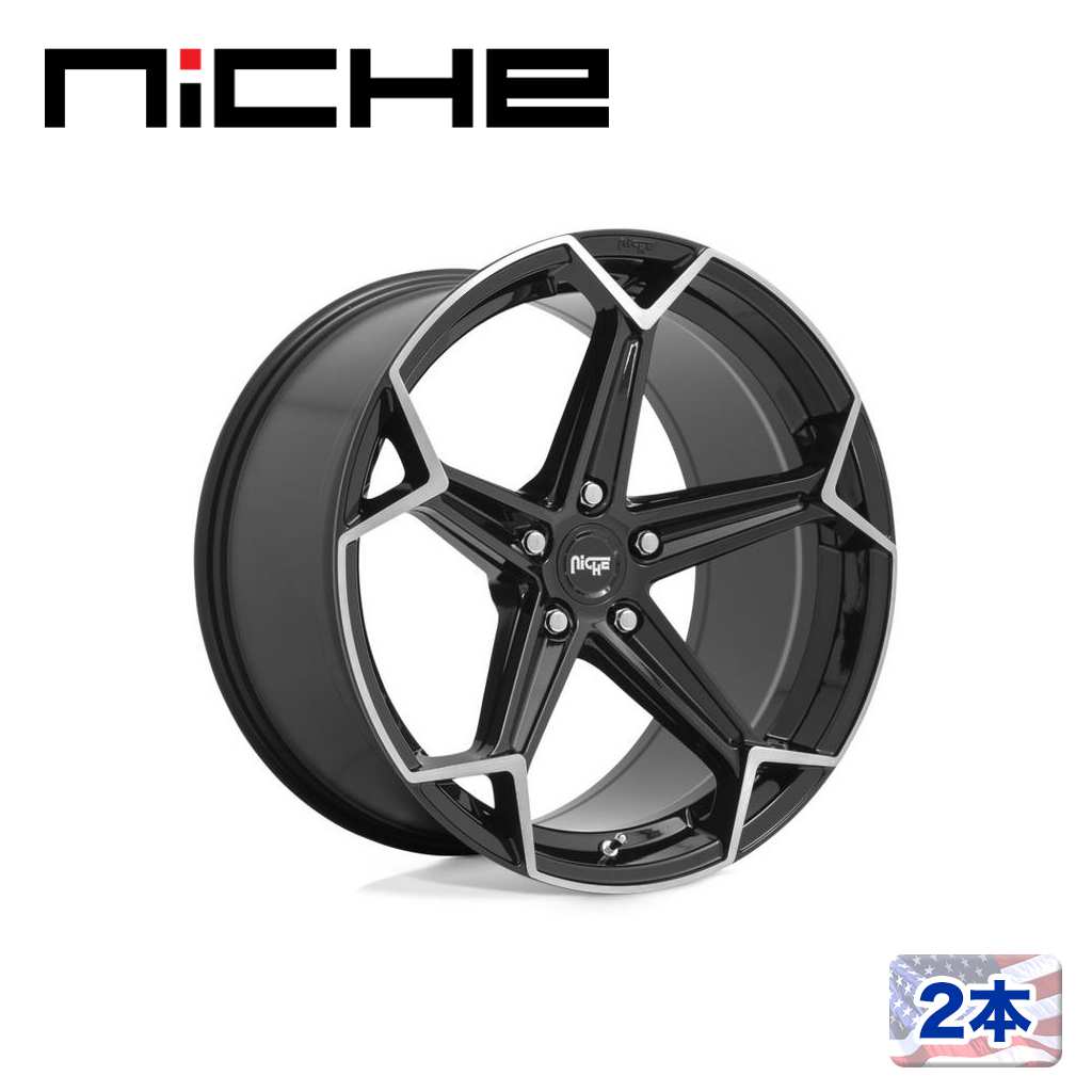 NICHE（ニッチェ）日本総代理店】 20インチアルミホイール 2本 汎用 M231 VICE SUV グロスブラック 20×9J 6H 120  +30 CB67.06 / オフロード車のカスタムパーツなら【dolonco】【公式】