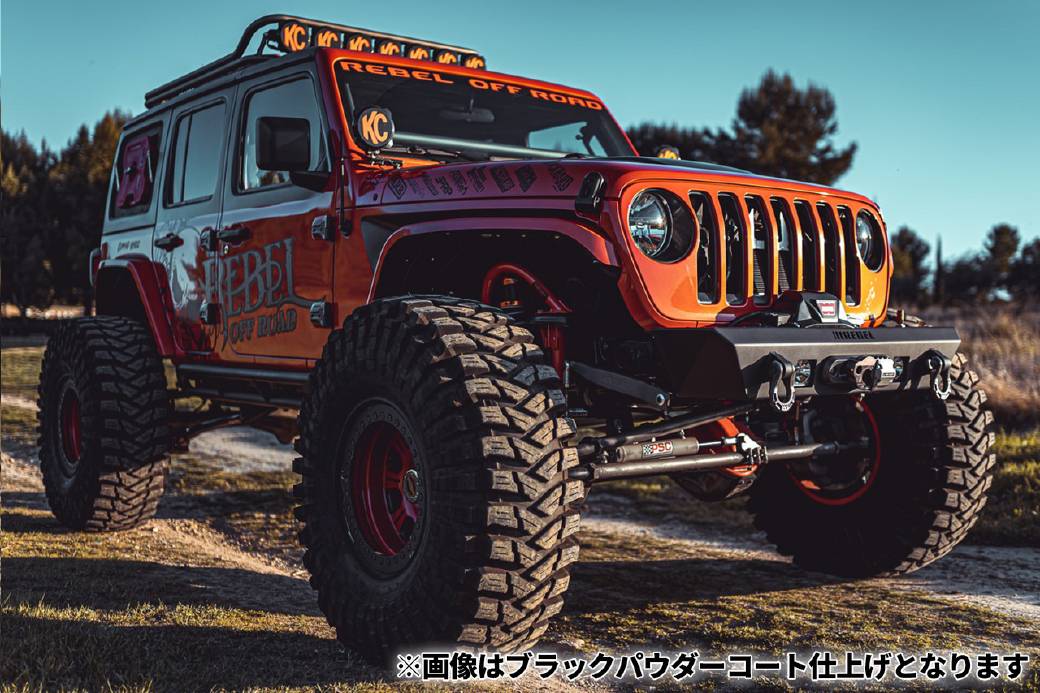REBEL OFFROAD(レベルオフロード)正規品】フロントバンパー 未塗装
