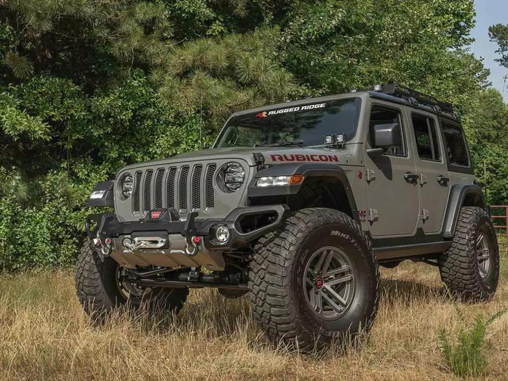 RUGGED RIDGE(ラギッドリッジ)正規輸入品】 VENATOR フロントバンパー オーバーライドバー付き Jeep GLADIATOR ジープ  グラディエーター JT クルーキャブ・5フィートベッド用 2020年～現行 / オフロード車のカスタムパーツなら【dolonco】【公式】