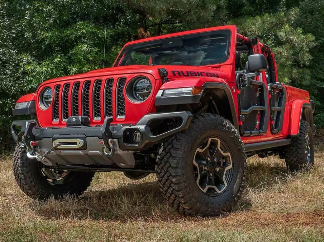 RUGGED RIDGE(ラギッドリッジ)正規輸入品】 VENATOR フロントバンパー オーバーライドバー付き Jeep GLADIATOR ジープ  グラディエーター JT クルーキャブ・5フィートベッド用 2020年～現行 / オフロード車のカスタムパーツなら【dolonco】【公式】