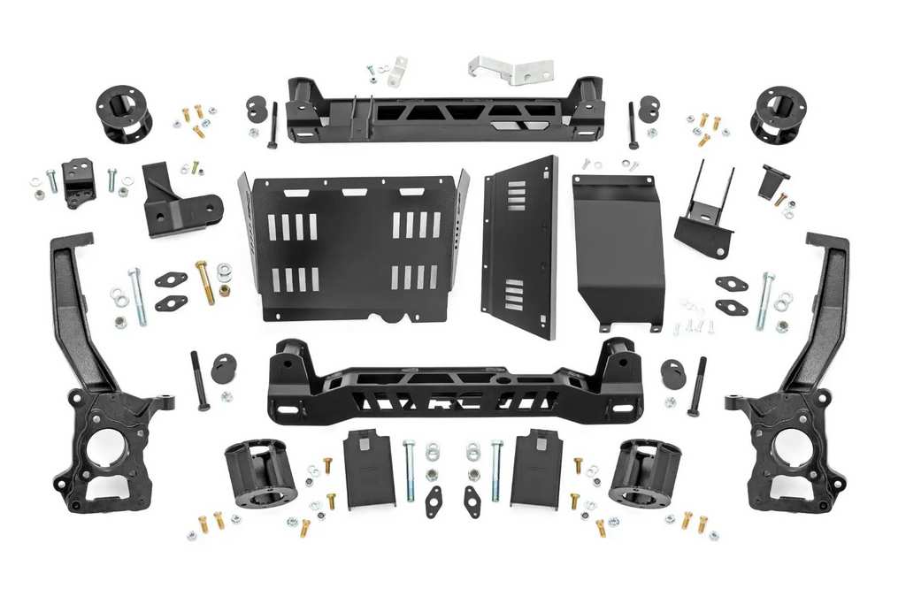 ROUGH COUNTRY(ラフカントリー)正規輸入総代理店】5インチリフトアップキット/サスキット 2.3L車用Ford Bronco フォード  ブロンコ 2021年～2023年 / オフロード車のカスタムパーツなら【dolonco】【公式】