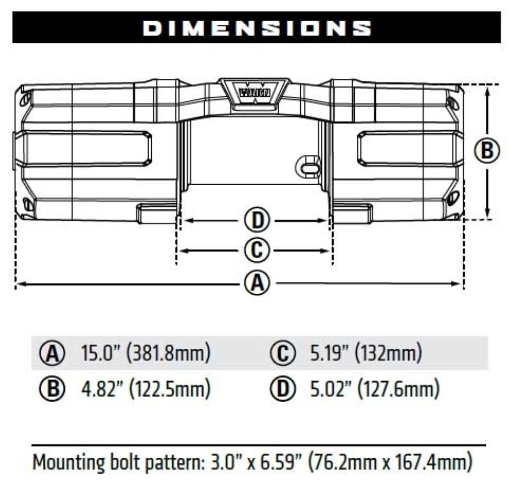 WARN(ウォーン)USA正規品】 AXON 45パワースポーツウインチ 最大牽引力 約2040kg 電圧 12V 汎用 /  オフロード車のカスタムパーツなら【dolonco】【公式】