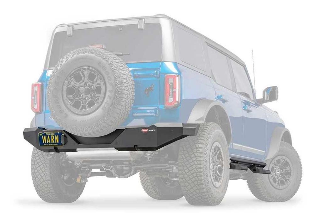 WARN(ウォーン) USA正規品】 ELITE リアバンパー 1ピース構造 Ford