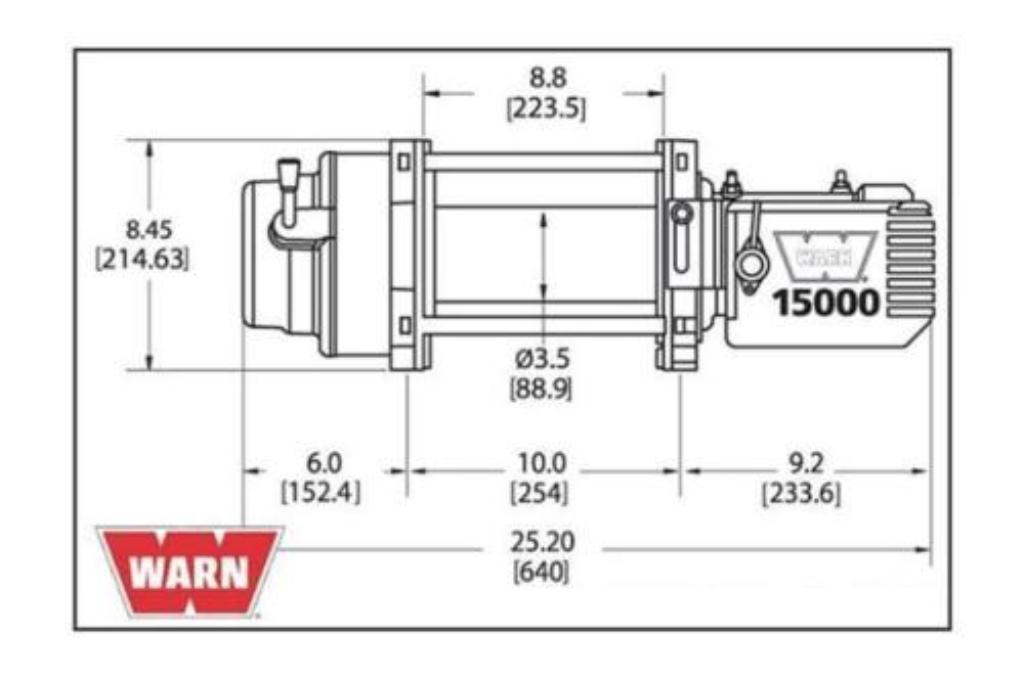 WARN (ウォーン) USA正規品】 ウインチ (ウィンチ) ワーン